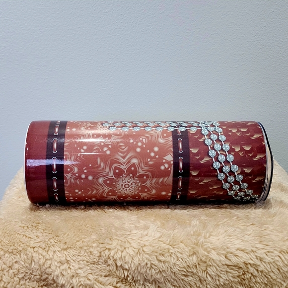20 oz Decorative Stainless Steel Tumbler - Picture 2 of 5